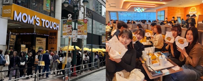 맘스터치 일본 1주년, 누적 매출 50억원 돌파