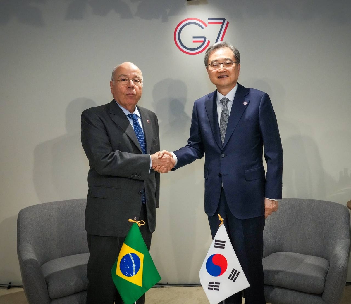 한-브라질 외교장관회담…조현 '對韓 원유수출 확대' 협력제안 | 연합뉴스